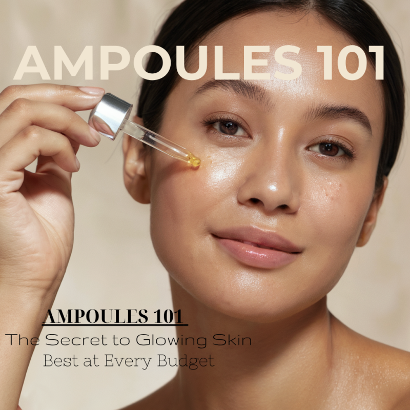 Korean glass skin: ampoules. Learn what they are, how to use them
