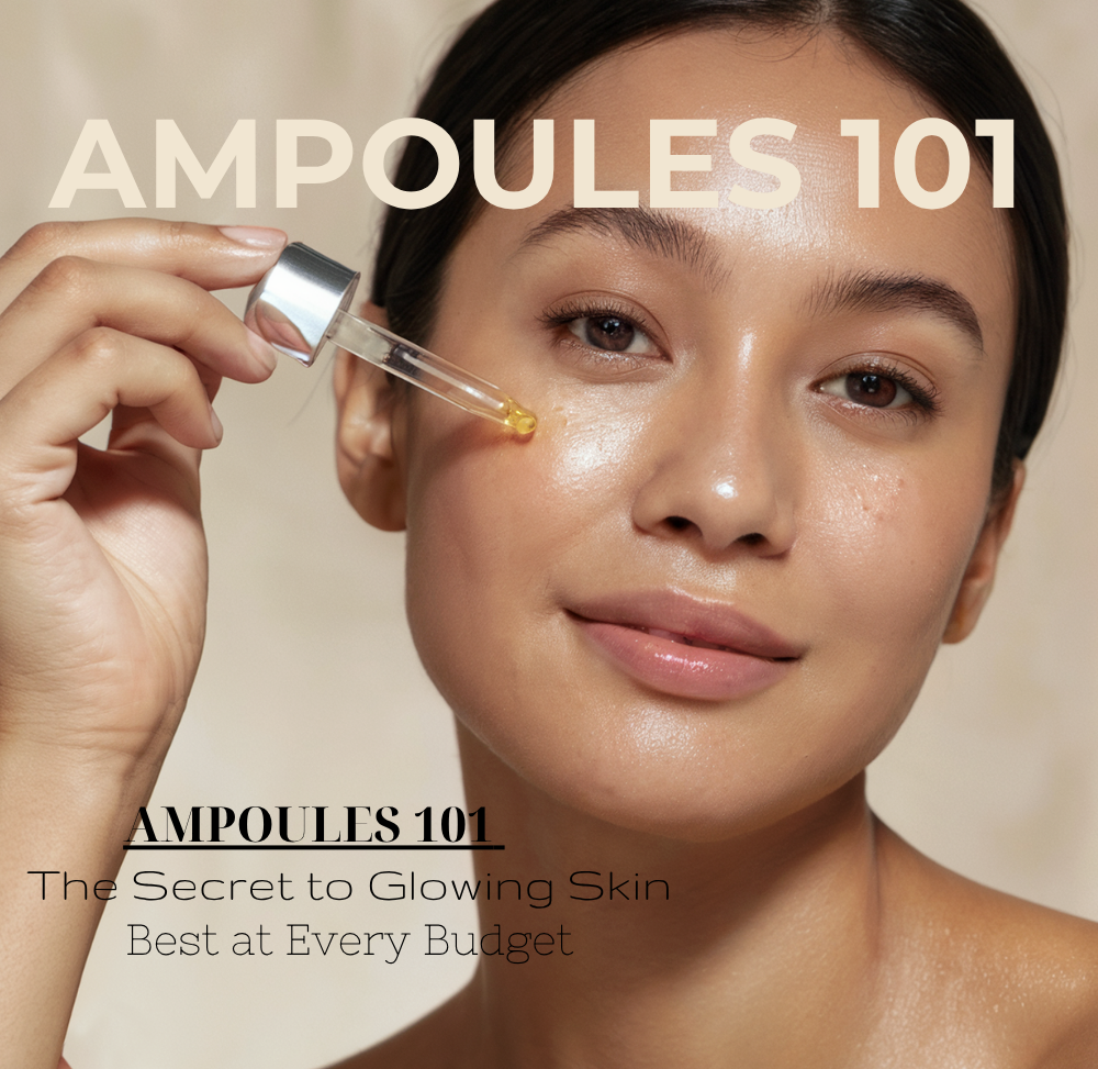 Korean glass skin: ampoules. Learn what they are, how to use them