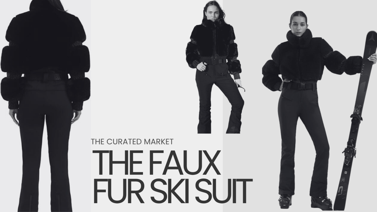 The viral faux fur ski suit