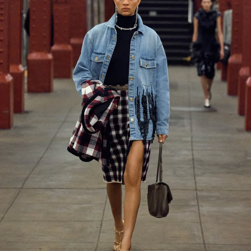 Chanel spring summer 26 New York City subway runway show