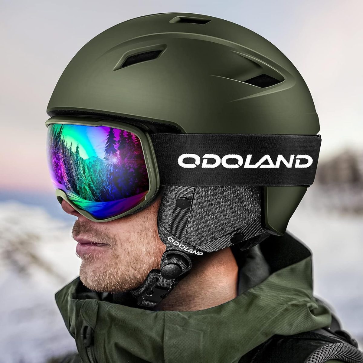Ski helment and goggle set affordable