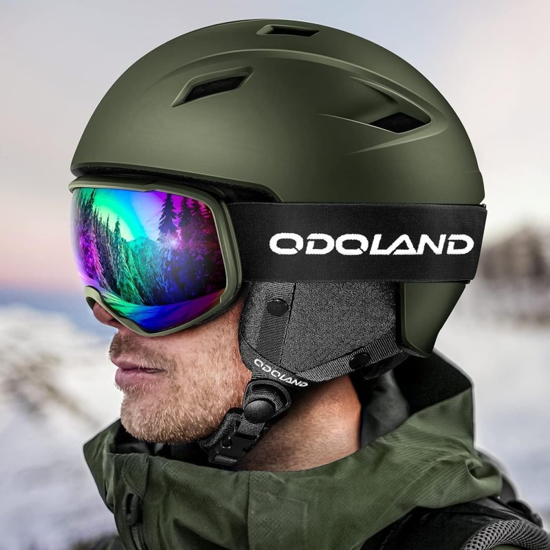 Ski helment and goggle set affordable